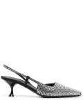 3juin 65mm crystal-embellished pumps - Black