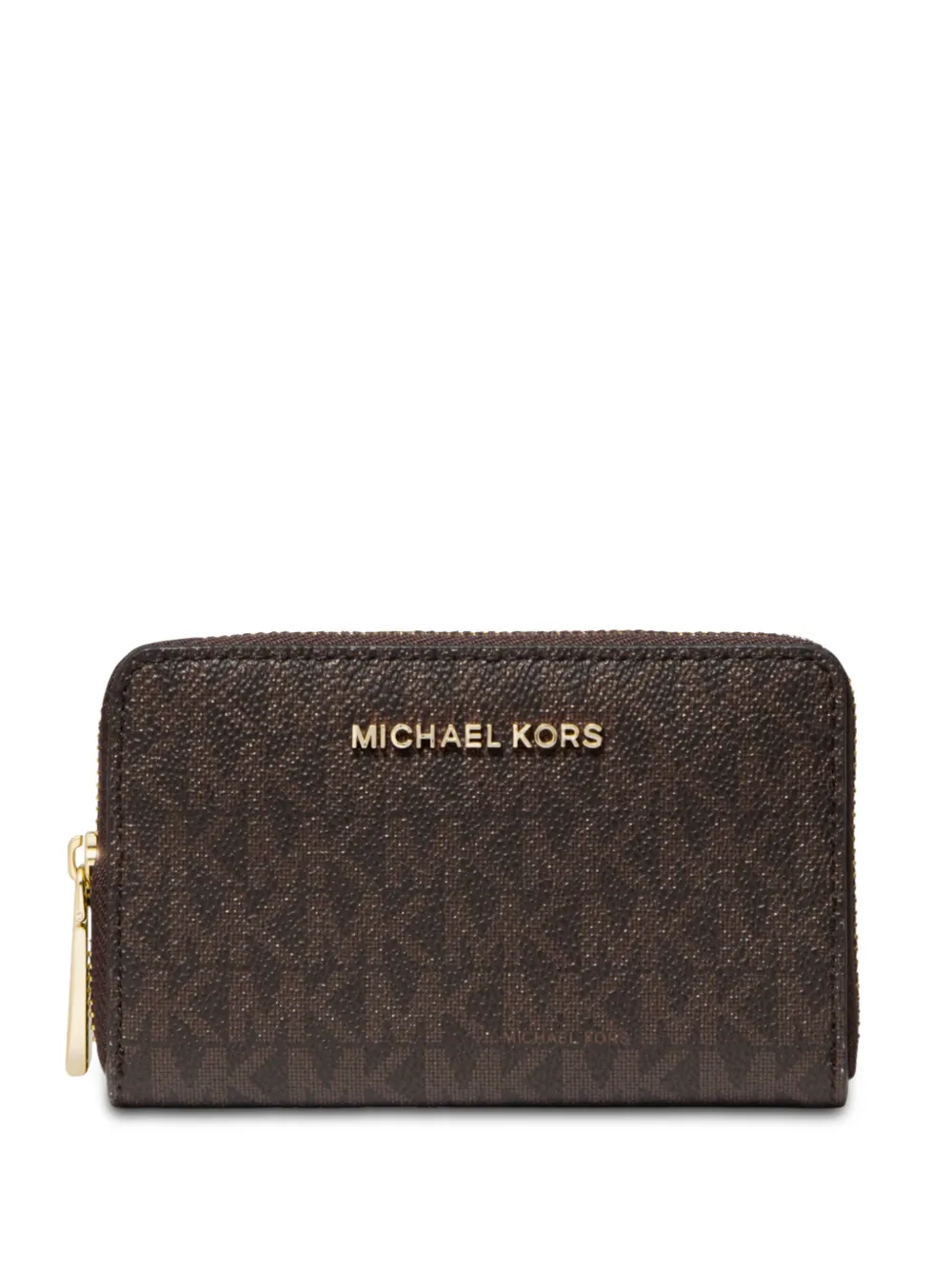Michael Michael Kors monogram-pattern wallet | Brown | Image 1