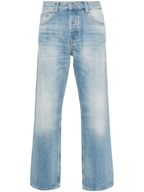 SANDRO jeans slim con efecto descolorido