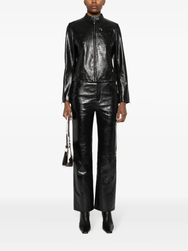 Claudie pierlot pantalon discount cuir