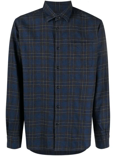 Woolrich chemise en coton à carreaux 