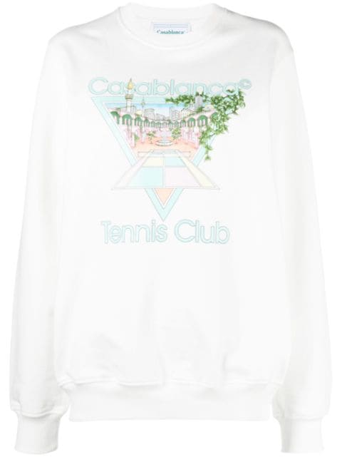 Casablanca Tennis Club Icon sweatshirt