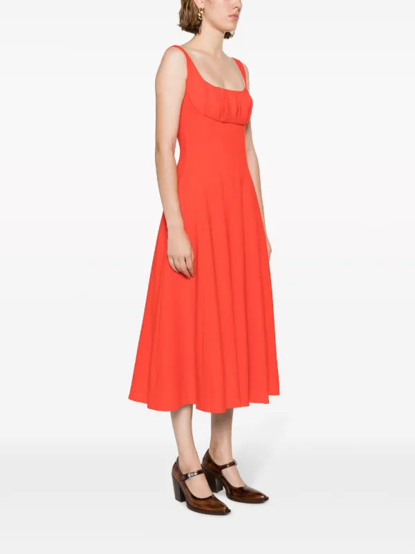 Emilia wickstead outlet red dress