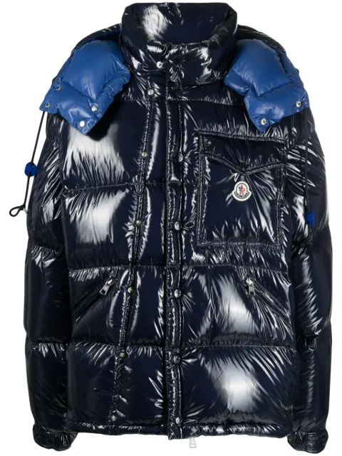 Moncler Karakorum glossy-finish padded jacket