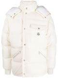 Moncler Wollaston puffer jacket - Neutrals