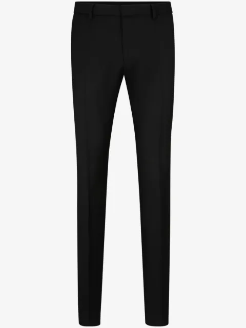 BOSS straight-leg wool trousers