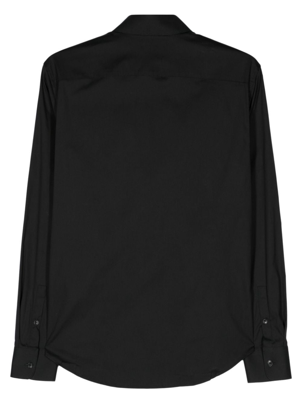 SANDRO Popeline overhemd met klassieke kraag Zwart