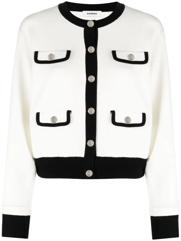 Cardigan sandro hot sale