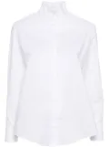 Claudie Pierlot ruffled-collar shirt - White