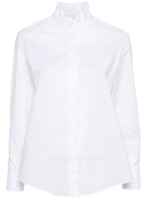 Claudie Pierlot ruffled-collar shirt