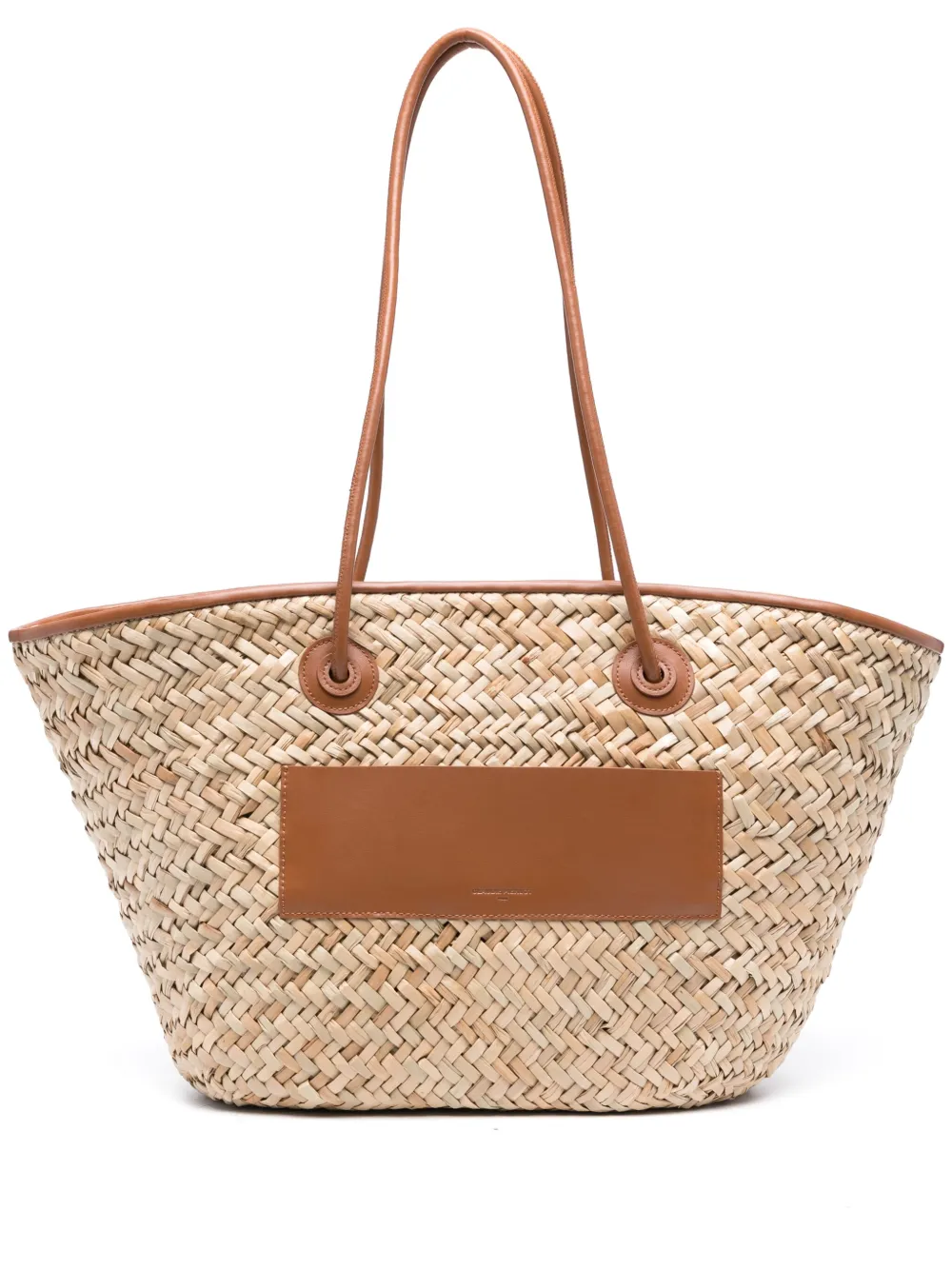 Claudie Pierlot basketweave Beach Bag Farfetch