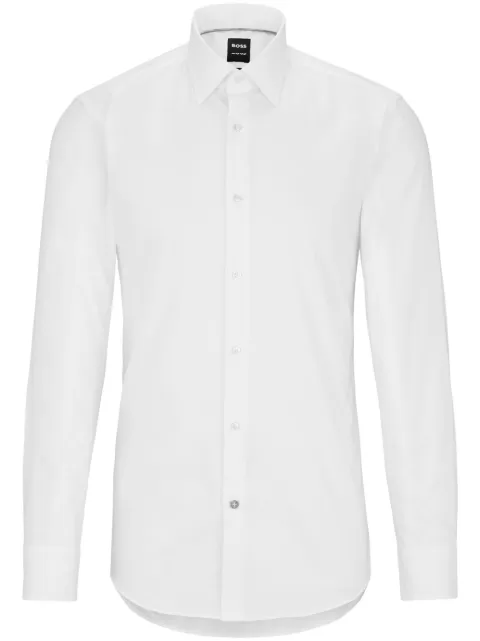 BOSS camisa popelina manga larga