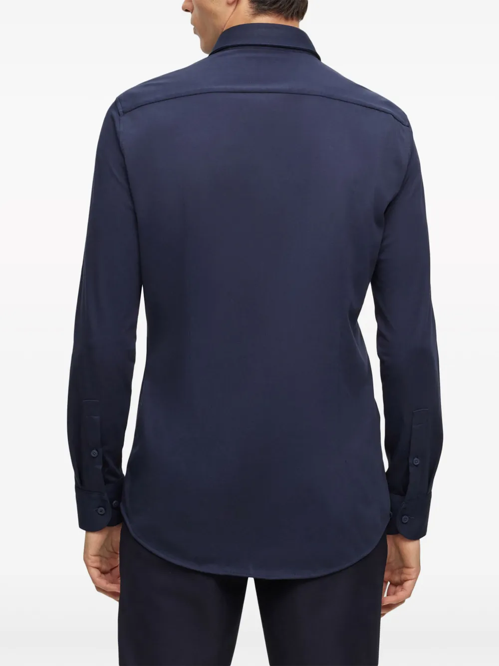 BOSS Button-up overhemd Blauw