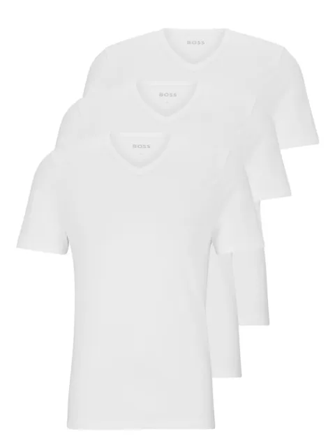 BOSS Kit 3 camisetas de algodão