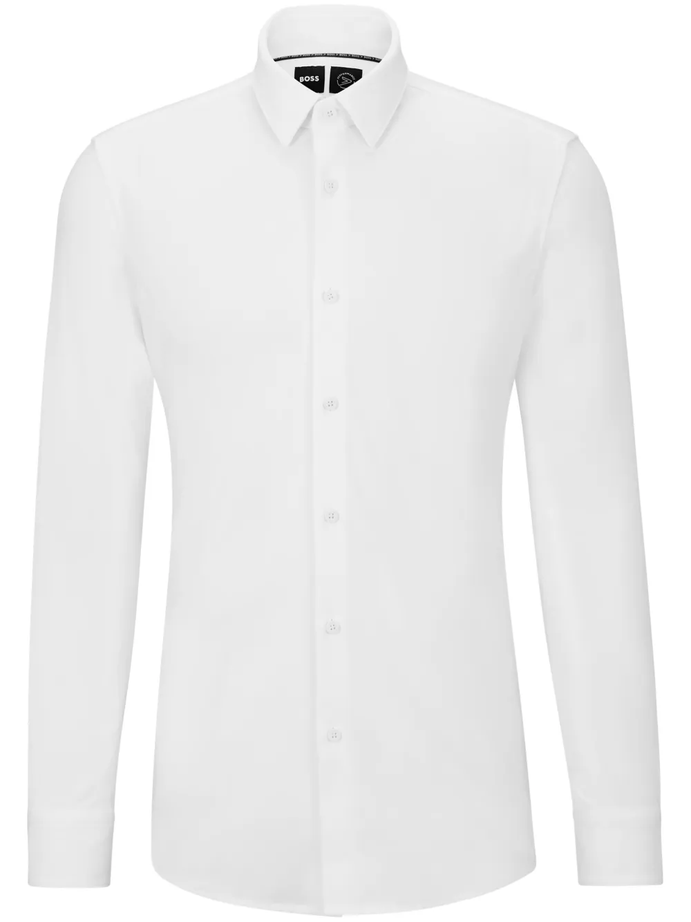 tailored cotton-blend shirt