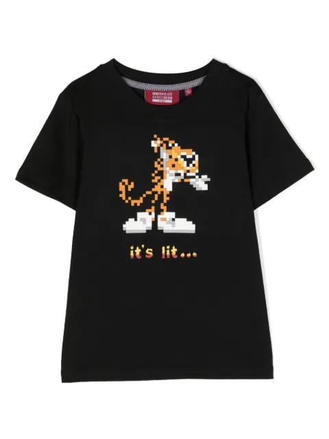 Mostly Heard Rarely Seen 8-Bit It's Lit graphic-print T-shirt