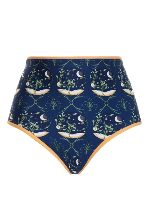 Agua By Agua Bendita Magenta Estelar bikini bottoms