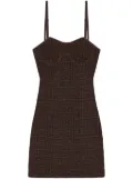Givenchy signature 4G jacquard minidress - Brown