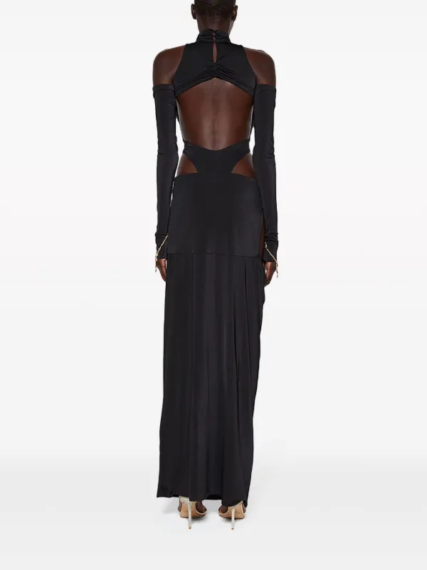 Di Petsa Temptress cut-out Dress | Black | FARFETCH AU