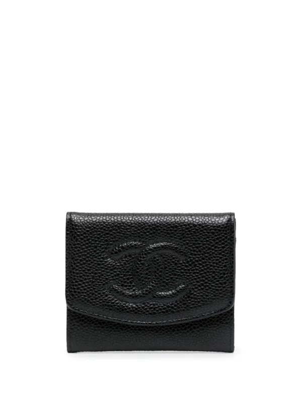 CHANEL Pre-Owned CC logo-embossed Coin Purse - Farfetch