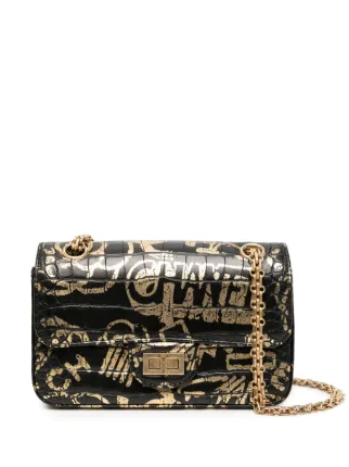 CHANEL Pre-Owned Mini 2.55 Reissue graphic-print Shoulder Bag
