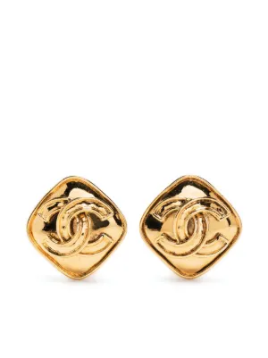 Coco chanel outlet earrings cc