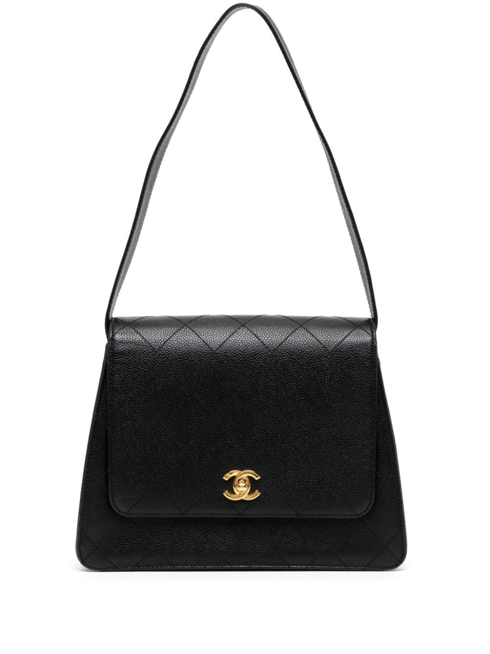 CHANEL Pre Owned CC turn lock Shoulder Bag Farfetch