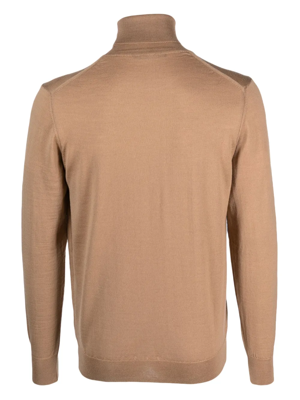 Daniele Alessandrini roll-neck wool jumper - Bruin