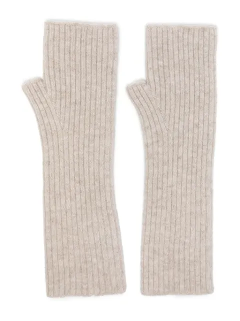 kujten Knokke ribbed-knit mittens