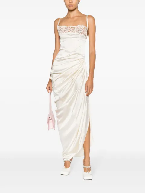 Jacquemus La Saudade Longue Brodée maxi dress 233DR0731495110 - 1