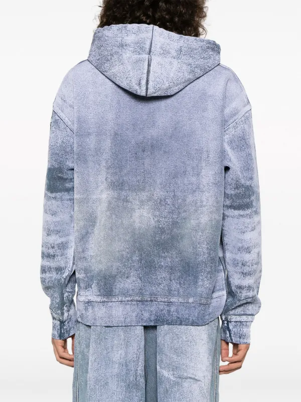 Diesel tie on sale dye hoodie