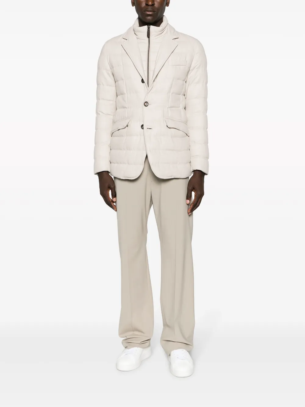 Herno Gewatteerd jack - Beige