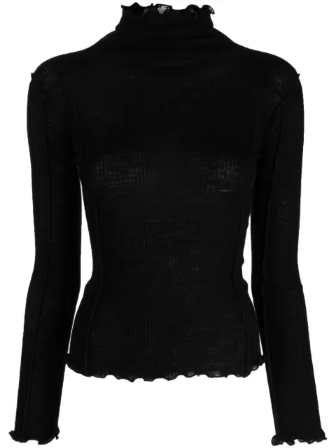 Baserange ribbed wool jumper