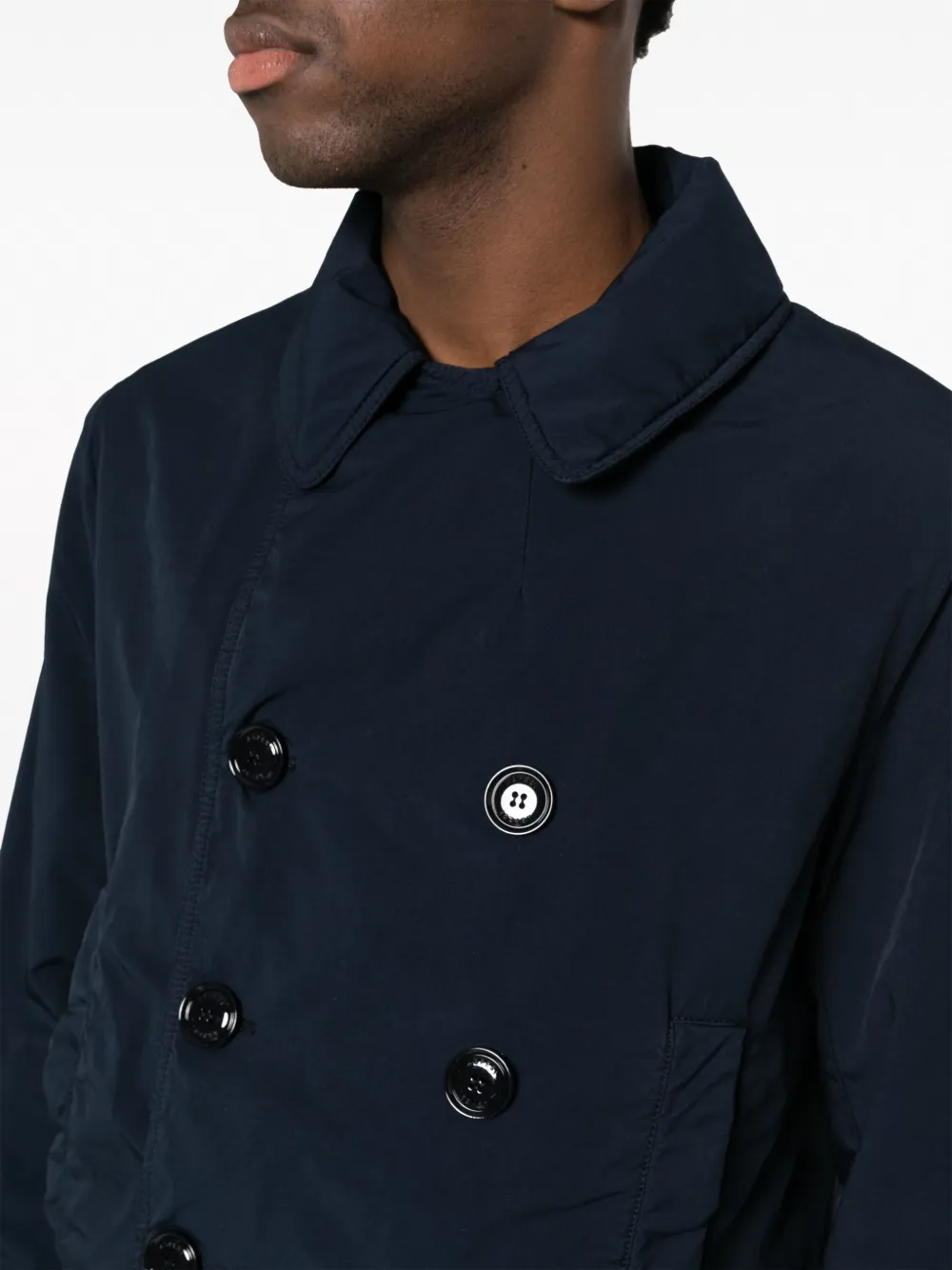 ASPESI Jack met dubbele rij knopen Blauw