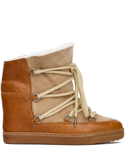 ISABEL MARANT bottines Nowles en daim