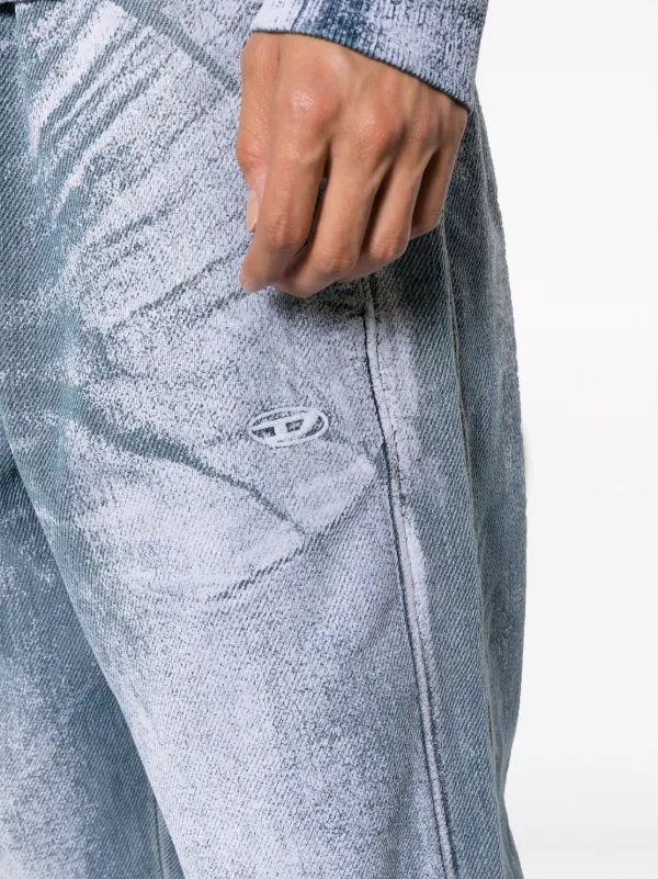 Diesel D-Martia ドローストリング ジーンズ | ブルー | FARFETCH JP