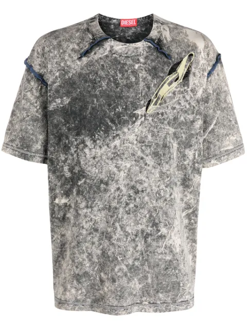 Diesel T-washvolkk cut-out T-shirt