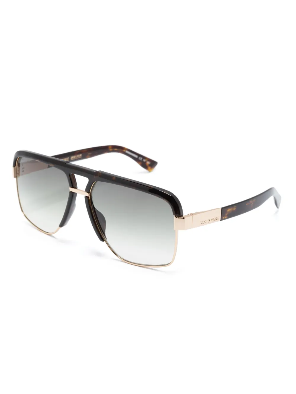 Dsquared2 Eyewear Hype tortoiseshell pilot-frame sunglasses - Bruin