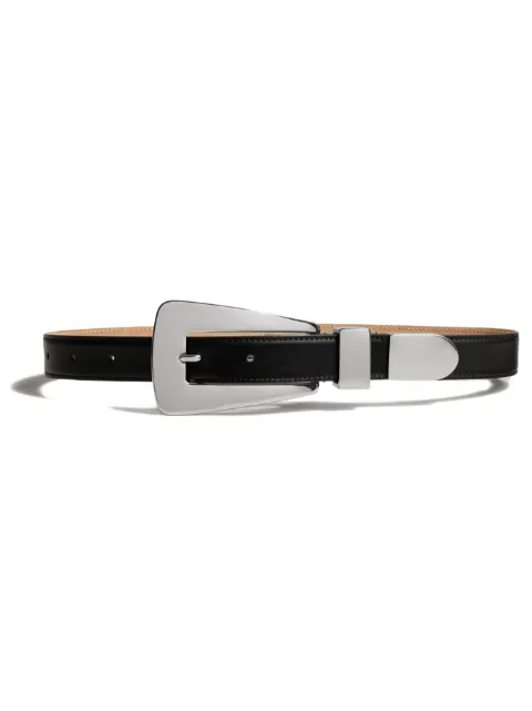 KHAITE buckle leather belt 