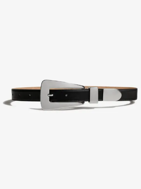 KHAITE buckle leather belt 