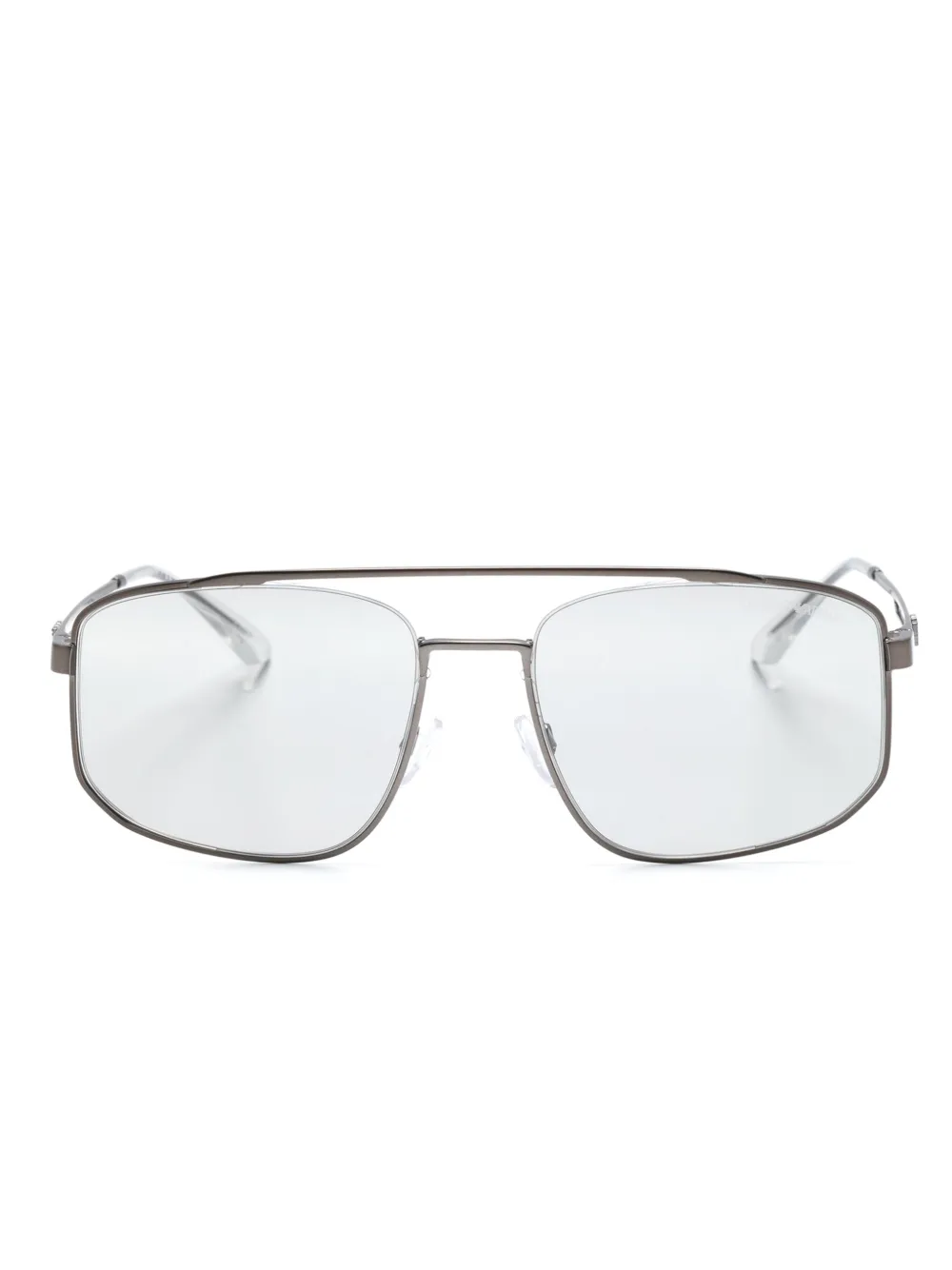 Emporio Armani square-frame sunglasses | Grey | Image 1
