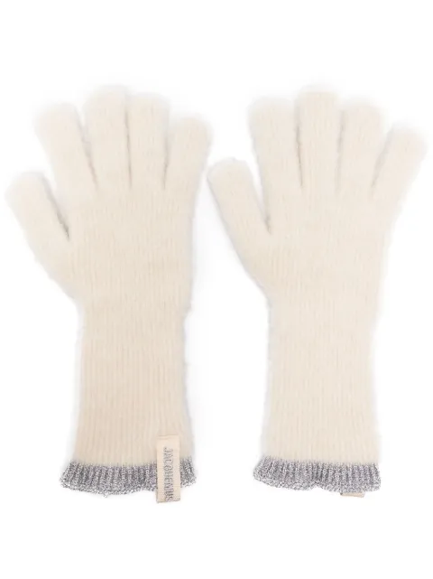 Jacquemus alpaca wool-blend long gloves