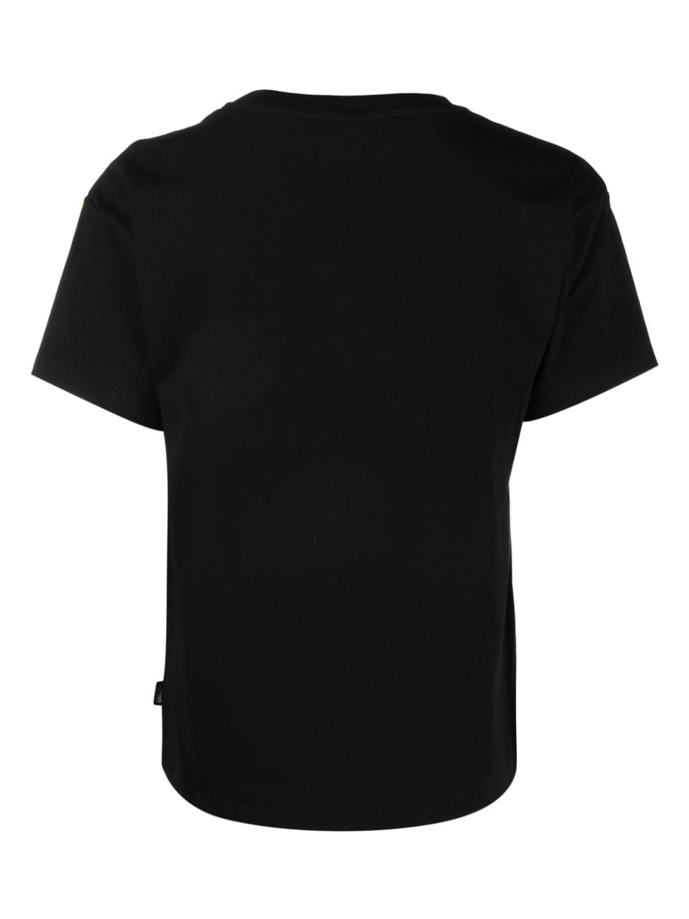 Moschino Pyjamatop met logoprint - Zwart