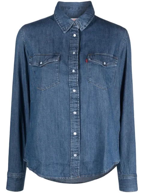 Levi's camisa de mezclilla manga larga