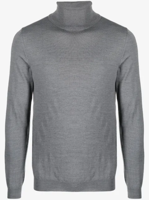Zanone roll-neck fine-knit jumper