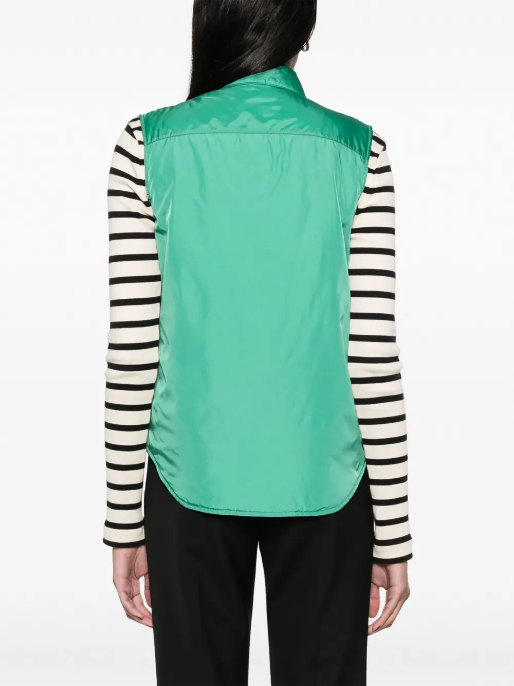 ASPESI pressstud Padded Gilet Farfetch