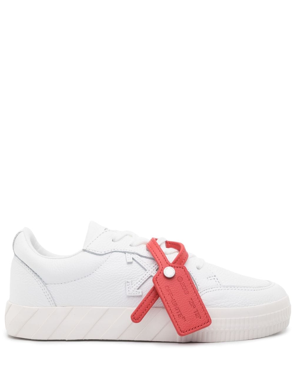 Off-White Low Vulcanized leather sneakers