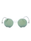 Emporio Armani round-frame sunglasses - Green