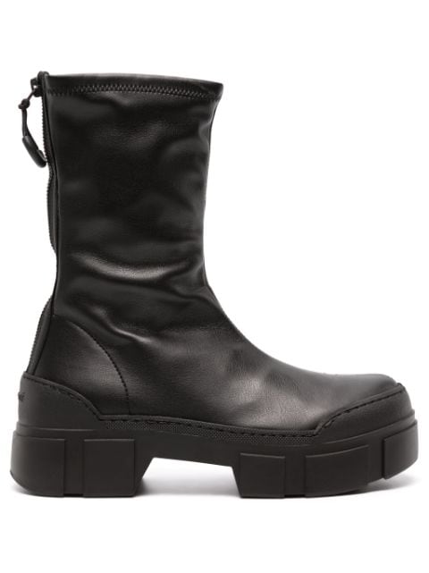 Vic Matie Roccia faux-leather ankle boots