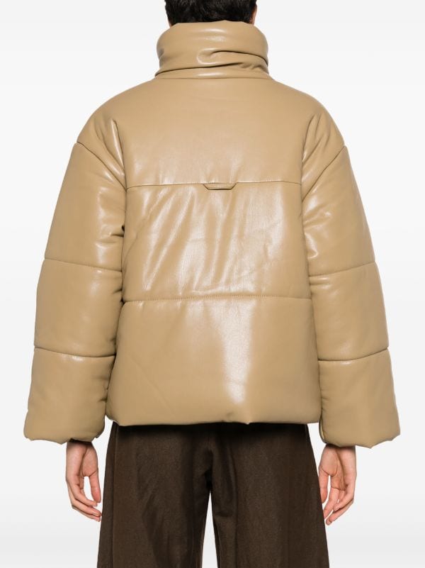 Nanushka Hide faux-leather Puffer Jacket - Farfetch